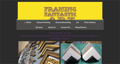 Desktop Screenshot of framingfantasticart.com.au